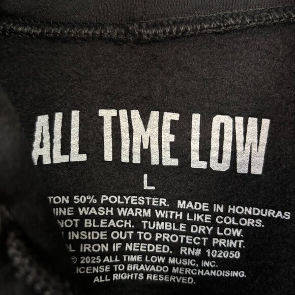 All Time Low Everyone's Talking Tour Rock Band Hoodie L - Picture 4 of 5